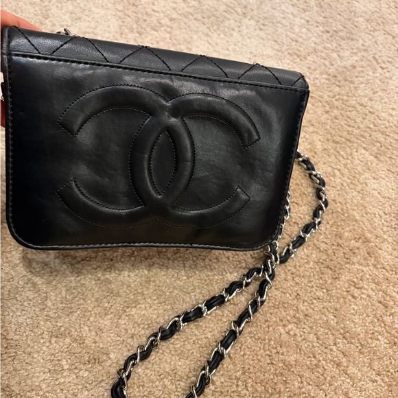 Black Quilted Leather Shoulder Bag chanel - Picture 5 of 5